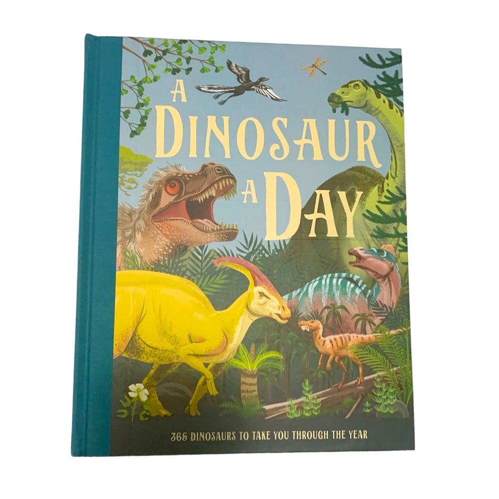 A Dinosaur A Day: A Stunning new fact filled children’s illustrated gift Book